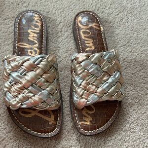 Sam Edelman Metallic Sandals